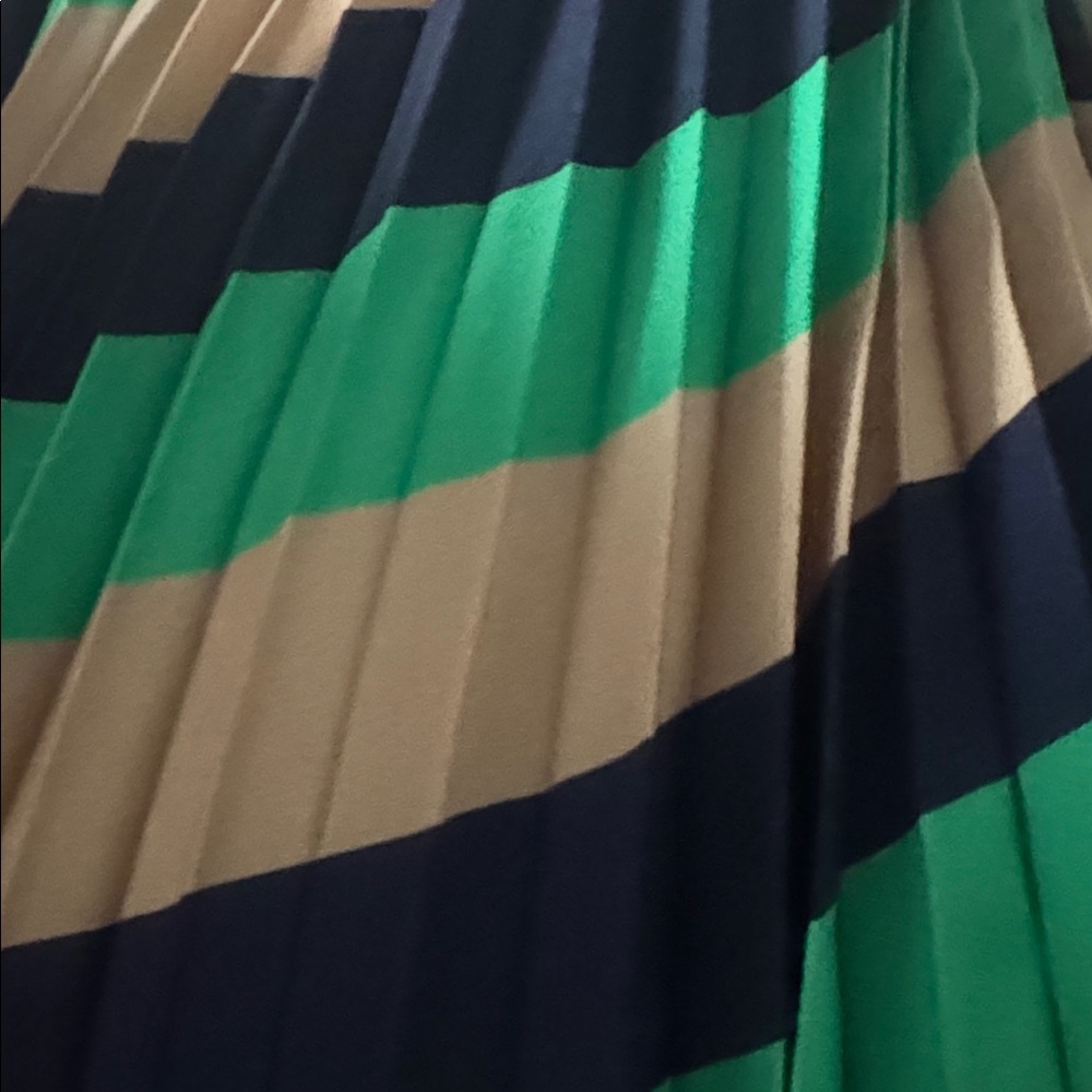 NWT Maeve by Anthropologie The Valerie Pleated Midi Skirt Size 12 - Picture 8 of 8